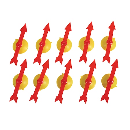 Learning Advantage Suction Spinners, PK10 18002